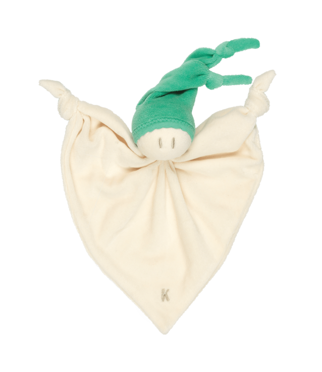 Keptin-Jr | Lappenpop Comforter | Zmooz | Aqua Green | +9 maanden