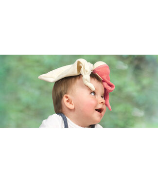 Keptin Jr Keptin-Jr | Lappenpop Comforter | Zmooz | Coral Red | +9 maanden
