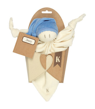 Keptin Jr Keptin-Jr | Lappenpop Comforter | Zmooz | Sapphire Blue | +9 maanden