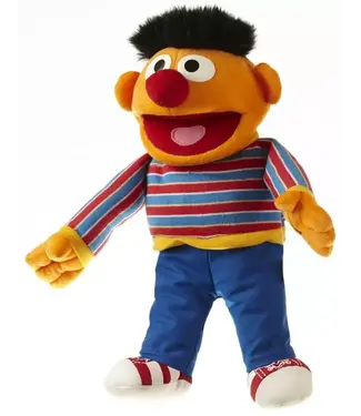 Living Puppets | Hand Puppet | Sesame Street | Ernie | 37 cm | 1+