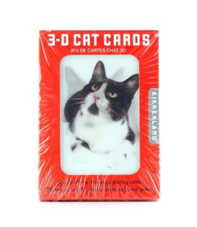 Kikkerland | 3D Speelkaarten | Cat