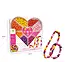 Sycomore | Wooden Beads | Houten Kralen | ruim 400 delig | Ø 1 cm | Hearts | 3+