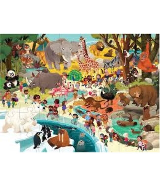 Crocodile Creek | Puzzle | Day at the Zoo | 48 stukjes | 4+