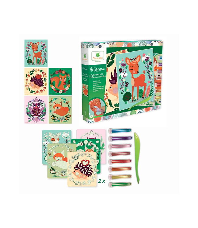 Sycomore | Artissimo | Sand Boards | Forest Animals | 4+