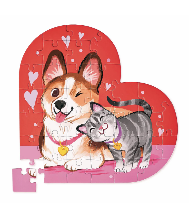 Crocodile Creek | Shaped Box Floor Puzzle | Friends Furrever | 36 delig | 3+