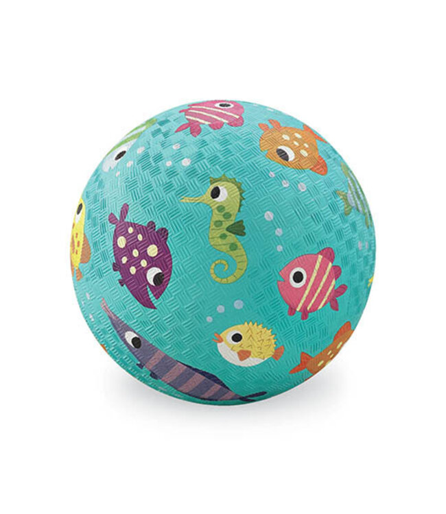 Crocodile Creek | Rubber Playball | 13 cm | Fish | 3+