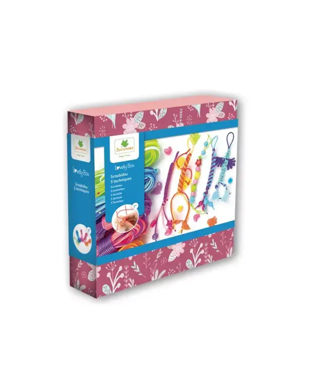 Sycomore | Lovely Box | Scoubidou | 5 Technieken | 7+