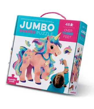 Crocodile Creek Crocodile Creek | Jumbo Puzzle | Unicorn | 48 stukjes | 4+