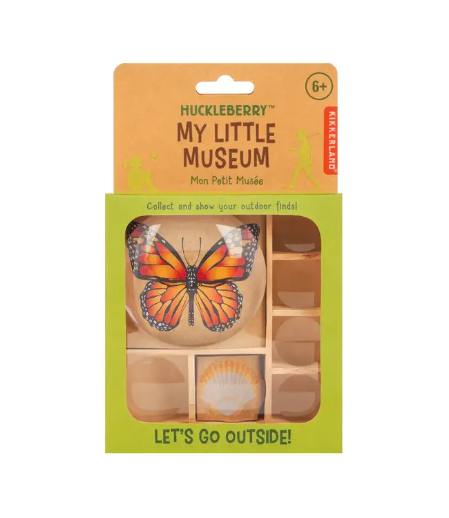 Kikkerland | My Little Museum | 7 Compartimenten | Vergroot twee, vijf en zeven keer | 6+