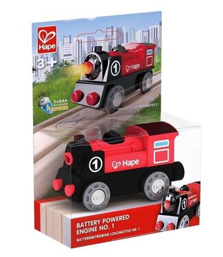 Hape Hape | Railway | Battery Powered Engine No.1 |  3+