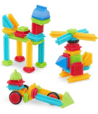 Bristle Blocks | 56 pieces | Basic Builder Box | 2+