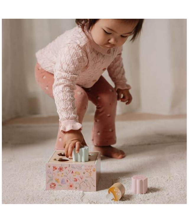 Little Dutch | Houten Vormenstoof | Fairy Garden | 13,7 cm | 1+