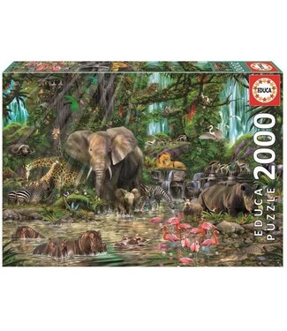 Educa | Puzzle | Afrikaanse Jungle | 2000 stukjes