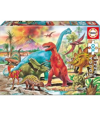 Educa | Puzzle | Dinosaurussen | 100 stukjes | 5+