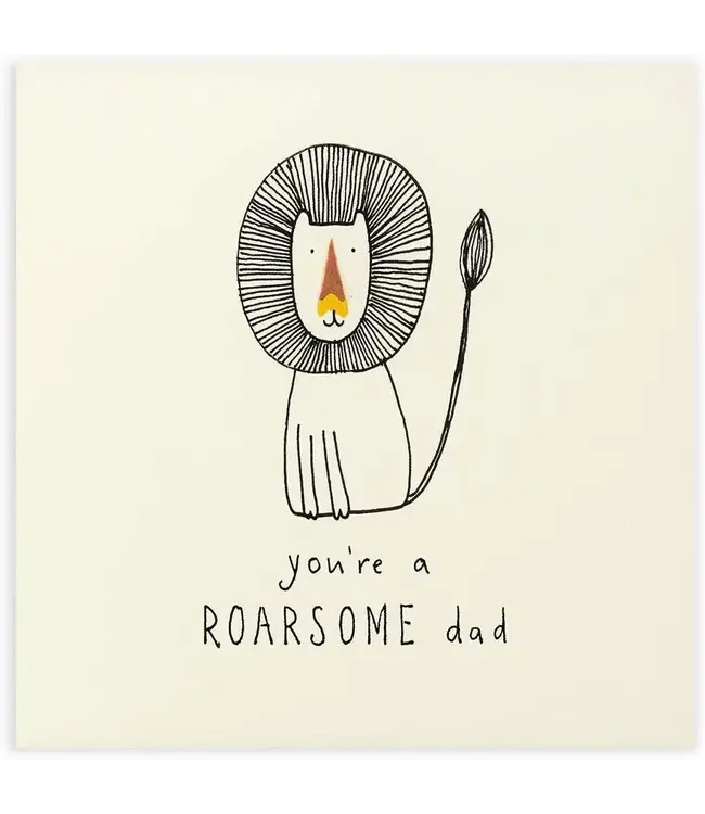 Pencil Shavings Cards by Ruth Jackson | You're a ROARSOME dad