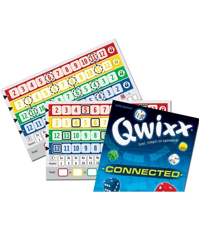 White Goblin Games | Qwixx Connected | 8+