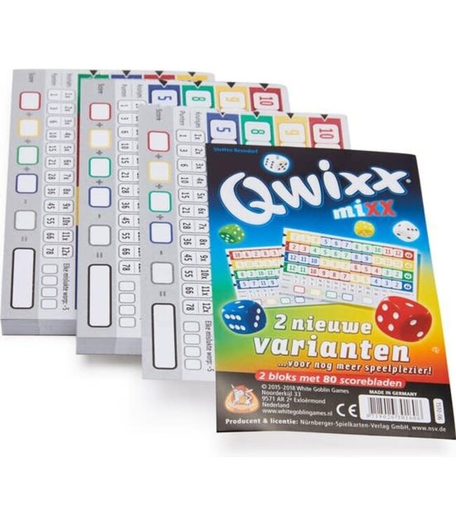 White Goblin Games | Qwixx Mixx | 8+