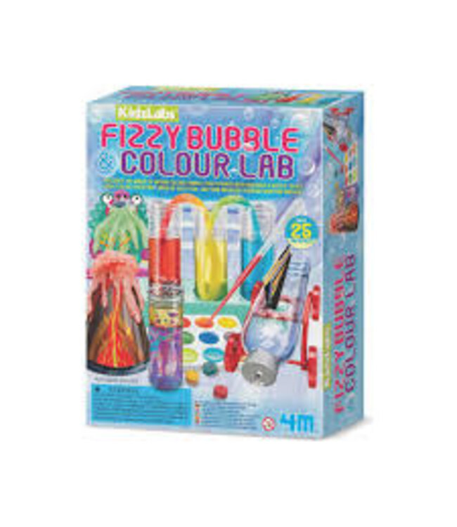4M | KidzLabs | Fizzy Bubble and Colour Lab | 8+