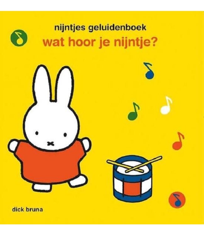 Nijntjes Geluidenboek | Wat Hoor Je Nijntje?  | 2+
