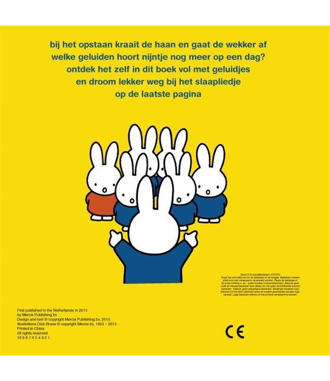 Nijntjes Geluidenboek | Wat Hoor Je Nijntje?  | 2+