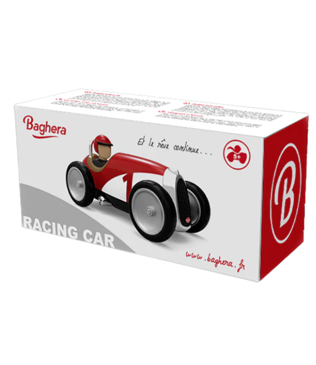 Baghera | Racewagen | 18 x 9 x 10 cm | Rood | 1+
