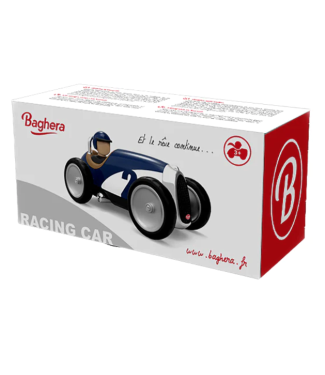 Baghera | Racewagen | 18 x 9 x 10 cm | Blauw | 1+