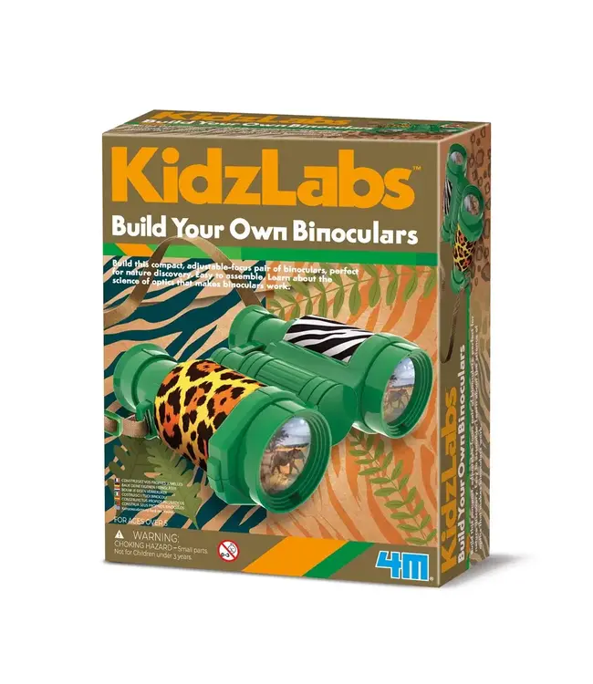 4M | KidzLabs | Build Your Own Binoculars | 5+
