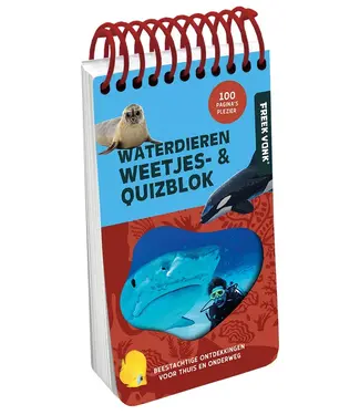 Freek Vonk | Weetjes- & quizblok | Waterdieren | 6+
