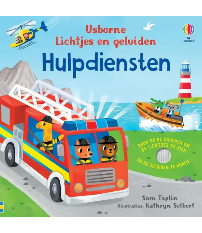 Usborne | Geluidenboek | Hulpdiensten | 1+