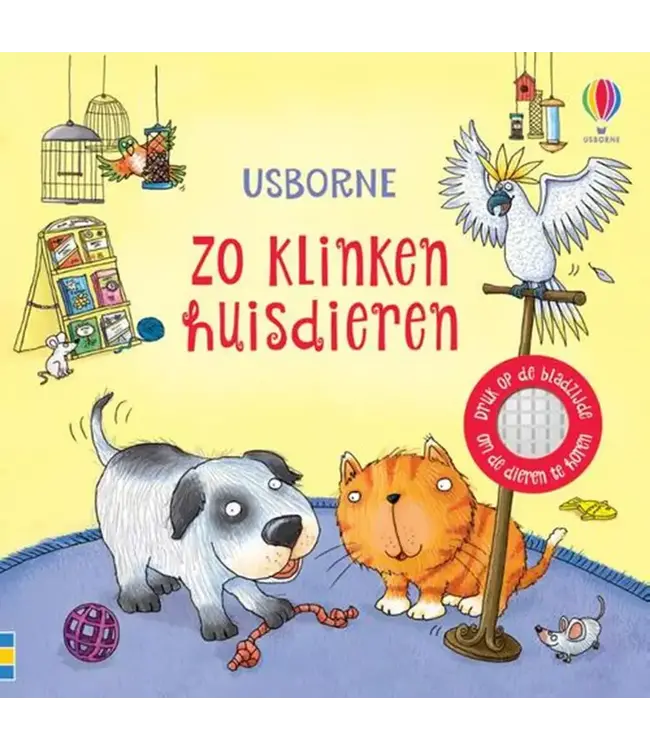 Usborne | Geluidenboek | Zo Klinken Huisdieren | 1+