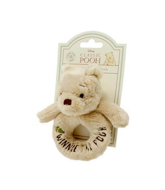 Rainbow Design | Disney soft Toy | Ringrammelaar | Winnie the Pooh | 12,5 cm | 0+