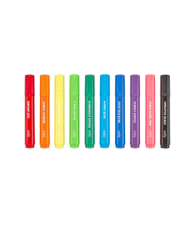 Ooly | Stiften | Big Bright Brush Markers | 3+