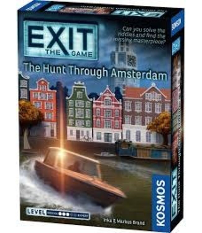 999 Games | English | Exit Game | Breinbreker | the Hunt through Amsterdam | 12+