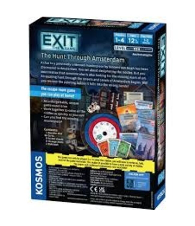 999 Games | English | Exit Game | Breinbreker | the Hunt through Amsterdam | 12+