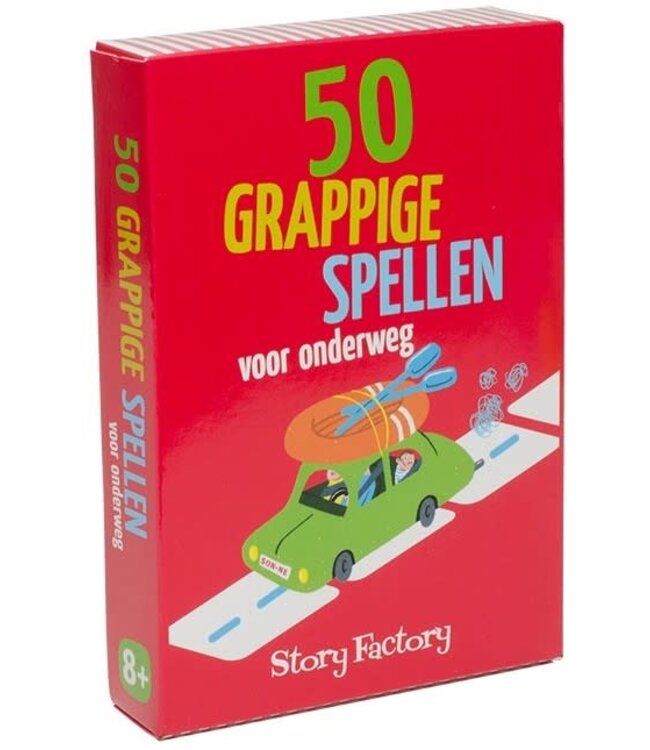 Tucker's Fun Factory | 50 Grappige Spellen voor Onderweg | 8+