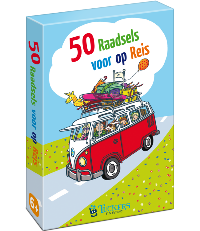 Tucker's Fun Factory | 50 Raadsels voor op Reis | 6+