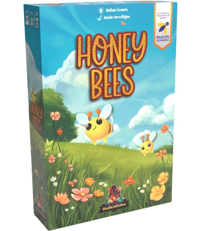 Studio Infinitus | Roll en Write spel | Honey Bees | 8+