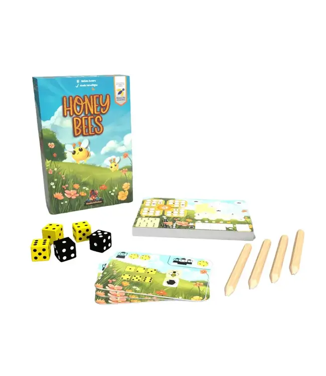 Studio Infinitus | Roll en Write spel | Honey Bees | 8+