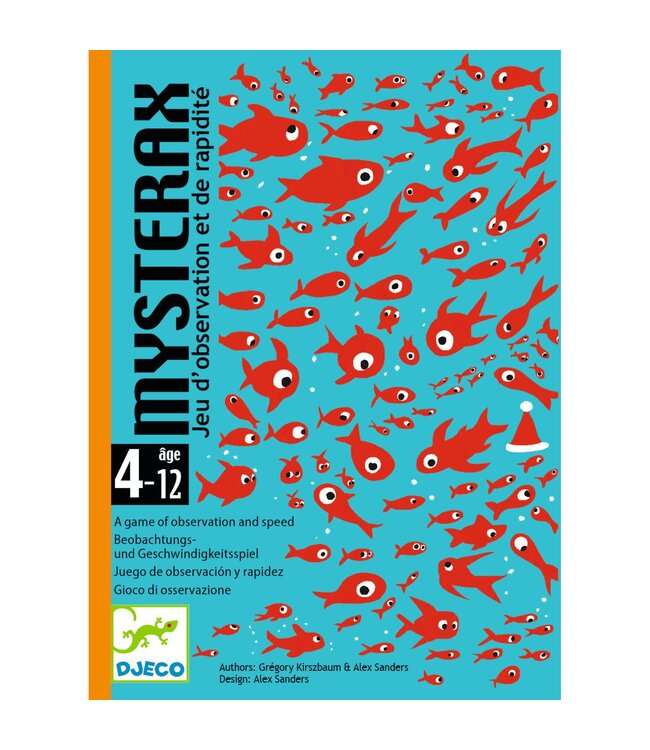 Djeco | Kaartspel | Observatie- en Snelheidsspel | Mysterax | 54 delig | 4 -12 jaar
