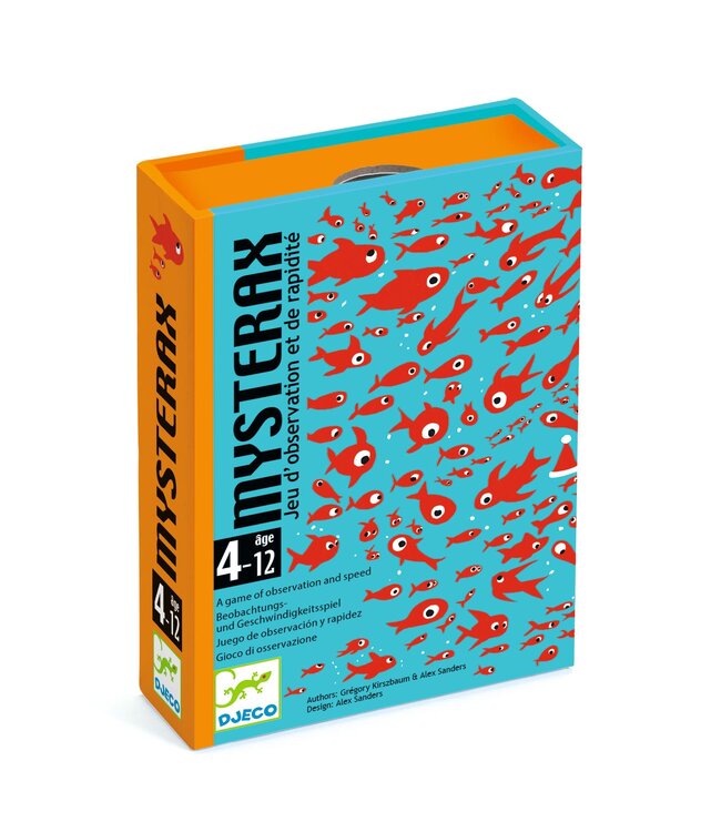 Djeco | Kaartspel | Observatie- en Snelheidsspel | Mysterax | 54 delig | 4 -12 jaar