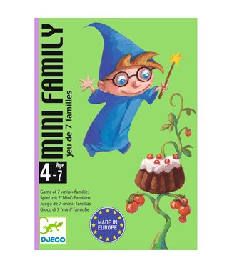 Djeco Djeco | Kaartspel | Kwartet| Mini family | 28 delig | 4 -7 jaar
