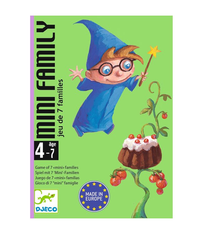 Djeco | Kaartspel | Kwartet| Mini family | 28 delig | 4 -7 jaar
