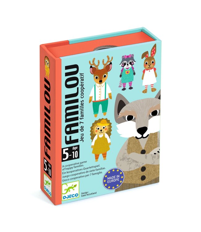 Djeco | Kaartspel | Coöperatief Kwartet |  48 delig | 5 -10 jaar