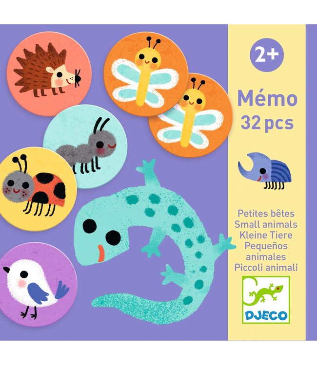 Djeco | Memo | Small Animals | 32 stuks | 3+