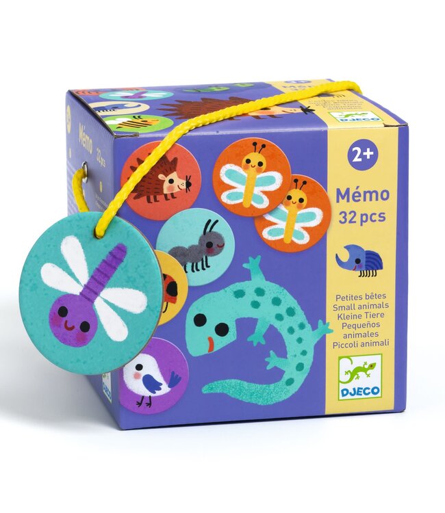 Djeco | Memo | Small Animals | 32 stuks | 3+