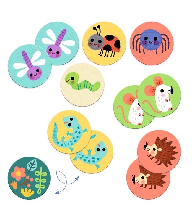 Djeco | Memo | Small Animals | 32 stuks | 3+