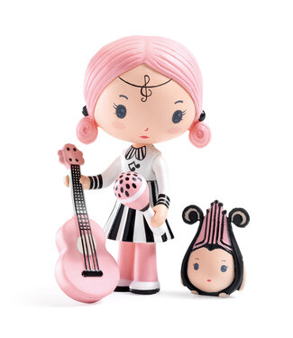 Djeco Djeco | Tinyly Toys | Beweegbare Personages | Sidonie & Zick | 7,5 cm | 4 - 9 jaar