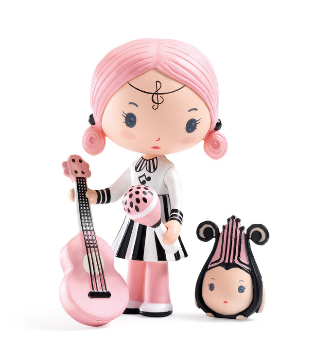 Djeco | Tinyly Toys | Beweegbare Personages | Sidonie & Zick | 7,5 cm | 4 - 9 jaar