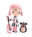 Djeco Djeco | Tinyly Toys | Beweegbare Personages | Sidonie & Zick | 7,5 cm | 4 - 9 jaar