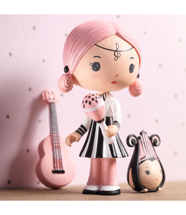 Djeco | Tinyly Toys | Beweegbare Personages | Sidonie & Zick | 7,5 cm | 4 - 9 jaar